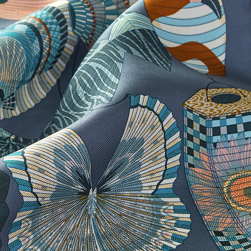 HERMES∽Lanternes Ballons et Cocardes バングル GOLD 2色_速達 Lanternes, Ballons et Cocardes bangle | Hermès Australia